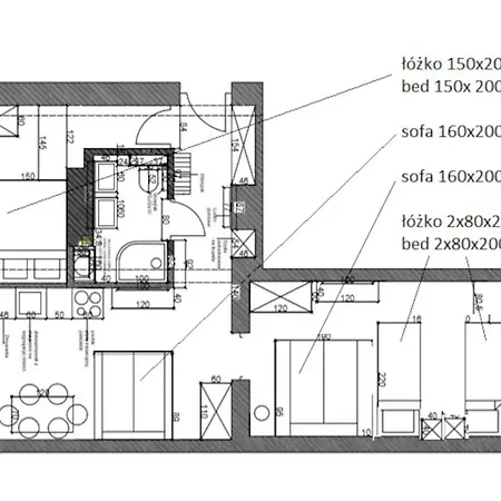 Summerwinter - Luxury Comfort Old Town Apartment, 2 Bedrooms & 2 Sofas *