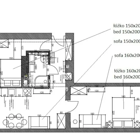 Summerwinter - Luxury Comfort Old Town Apartment, 2 Bedrooms & 2 Sofas