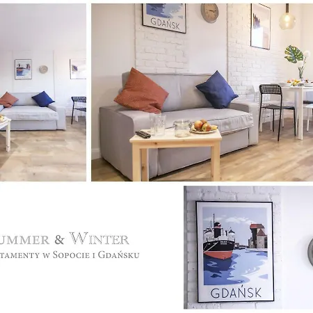 Summerwinter - Luxury Comfort Old Town Apartment, 2 Bedrooms & 2 Sofas Daire