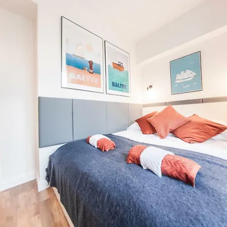 Family Luxury Comfort Old Town Apartament, 1-8, 2 Sypialnie I Salon, Parking W Cenie * Gdansk