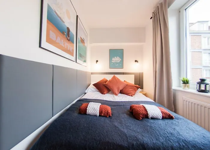 Family Luxury Comfort Old Town Apartament, 1-8, 2 Sypialnie I Salon, Parking W Cenie, Summerwinter Brand * Gdańsk